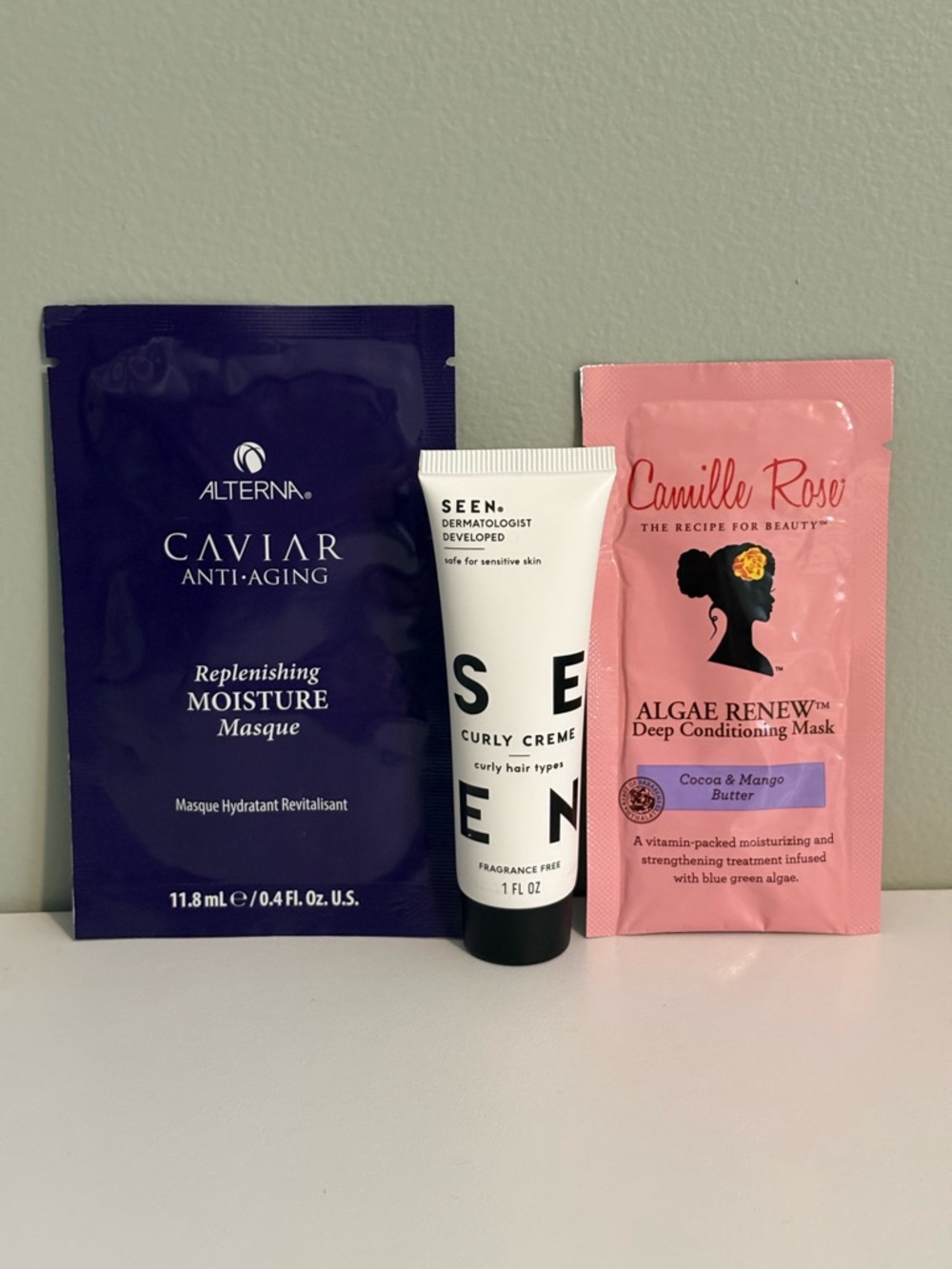 Curly Hair & Deep Conditioning Mask Set - Camille Rose, Seen, Alterna